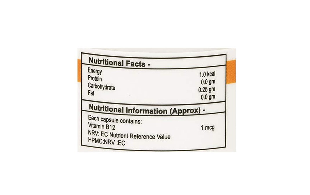 Purefoods Vitamin B12 Capcules    Bottle  60 pcs